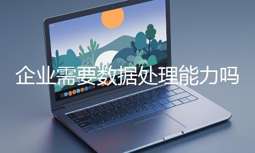 企業(yè)需要數(shù)據處理能力嗎